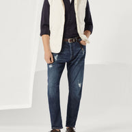 Brunello Cucinelli Water Resistant Vest In White