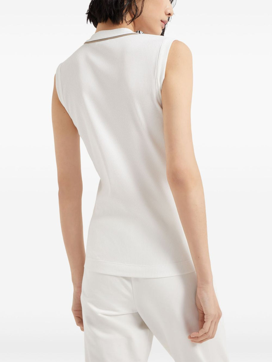 Brunello Cucinelli Top In White