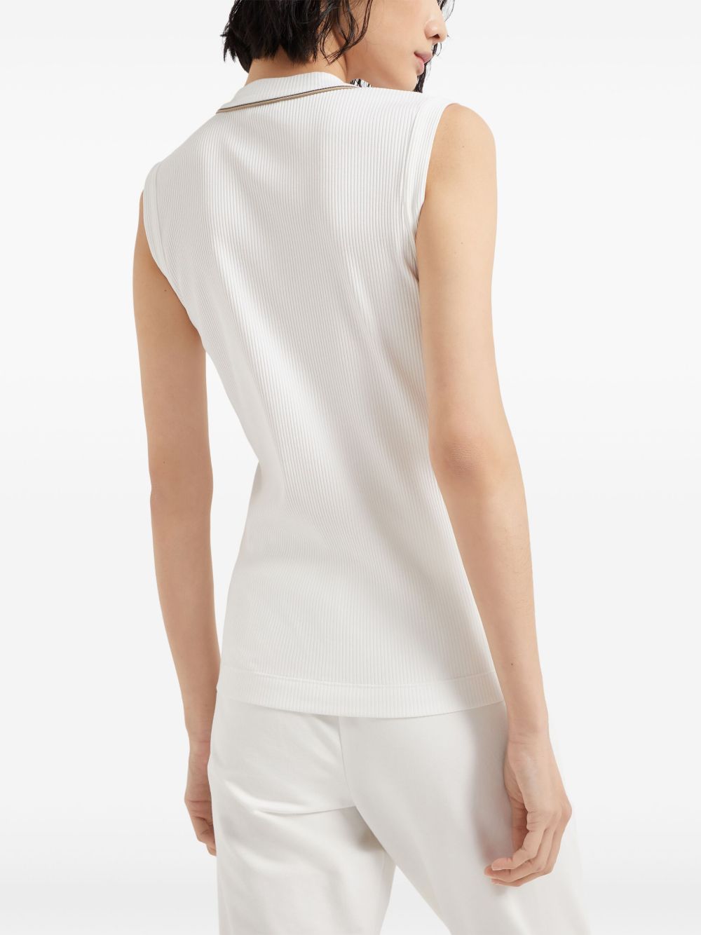 Brunello Cucinelli Top In White