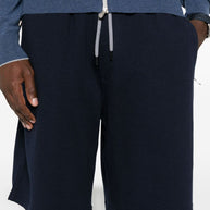 Brunello Cucinelli Cotton Jersey Shorts In Blue