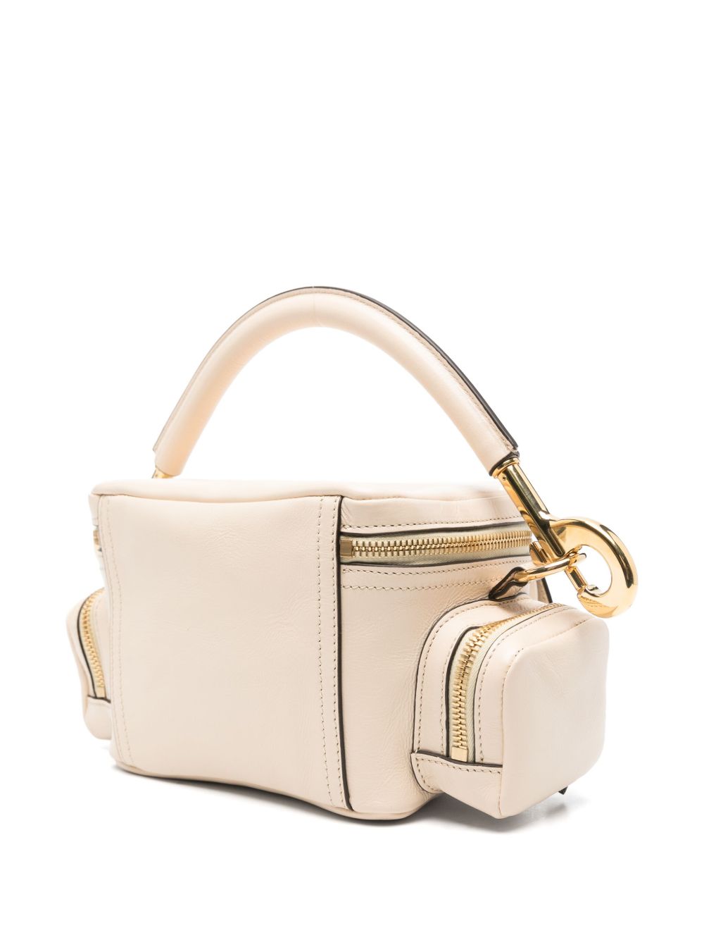 Chloè Small Camera Bag In Beige