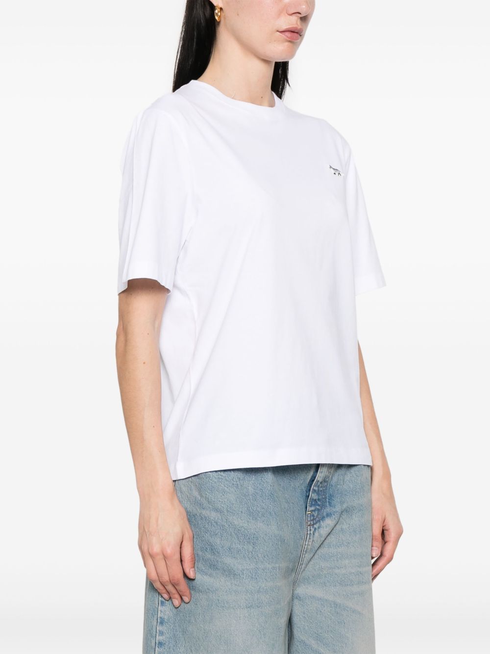 MAISON KITSUNE' T-shirt In White