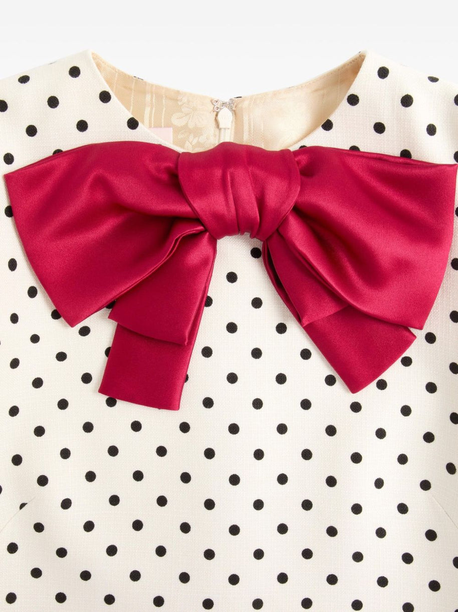 Valentino Polka Dot Mini Dress