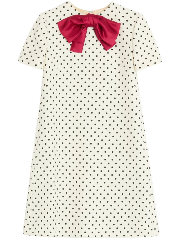 Valentino Polka Dot Mini Dress