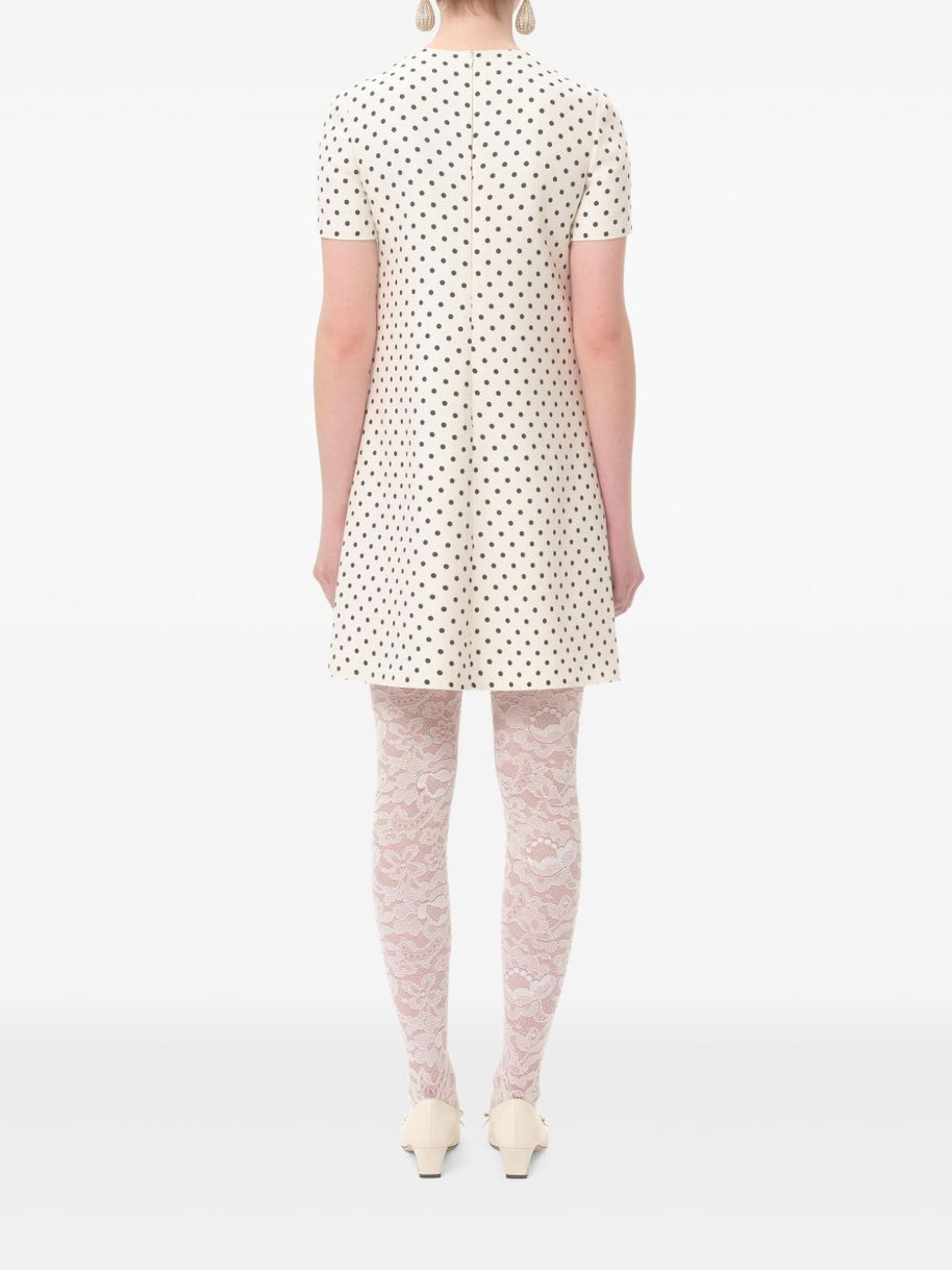 Valentino Polka Dot Mini Dress