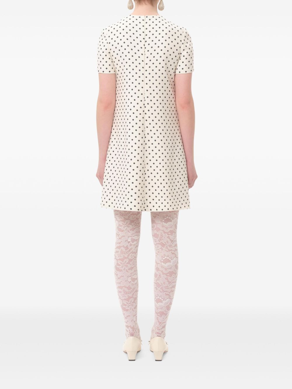 Valentino Polka Dot Mini Dress