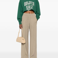 Golden Goose Trousers In Beige