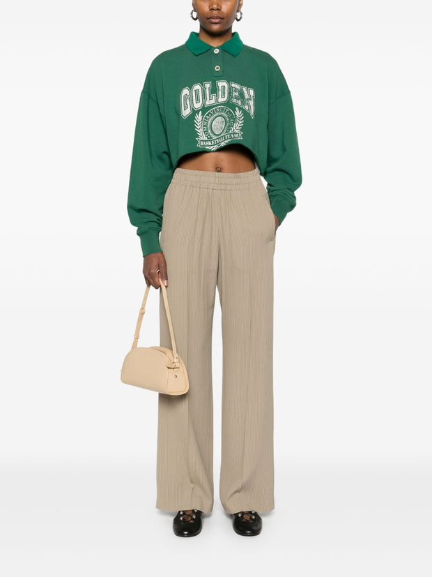 Golden Goose Trousers In Beige
