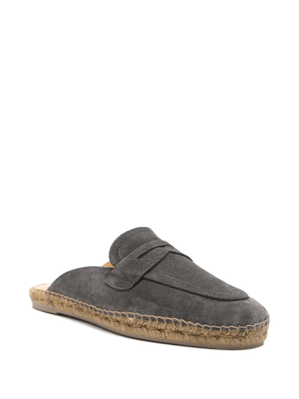 Castaner Espadrille Flats In Grey