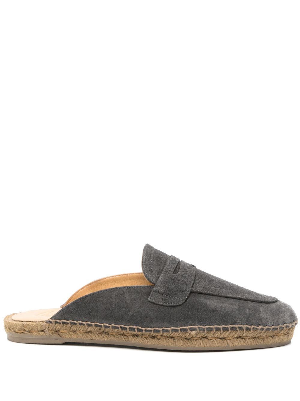 Castaner Espadrille Flats In Grey