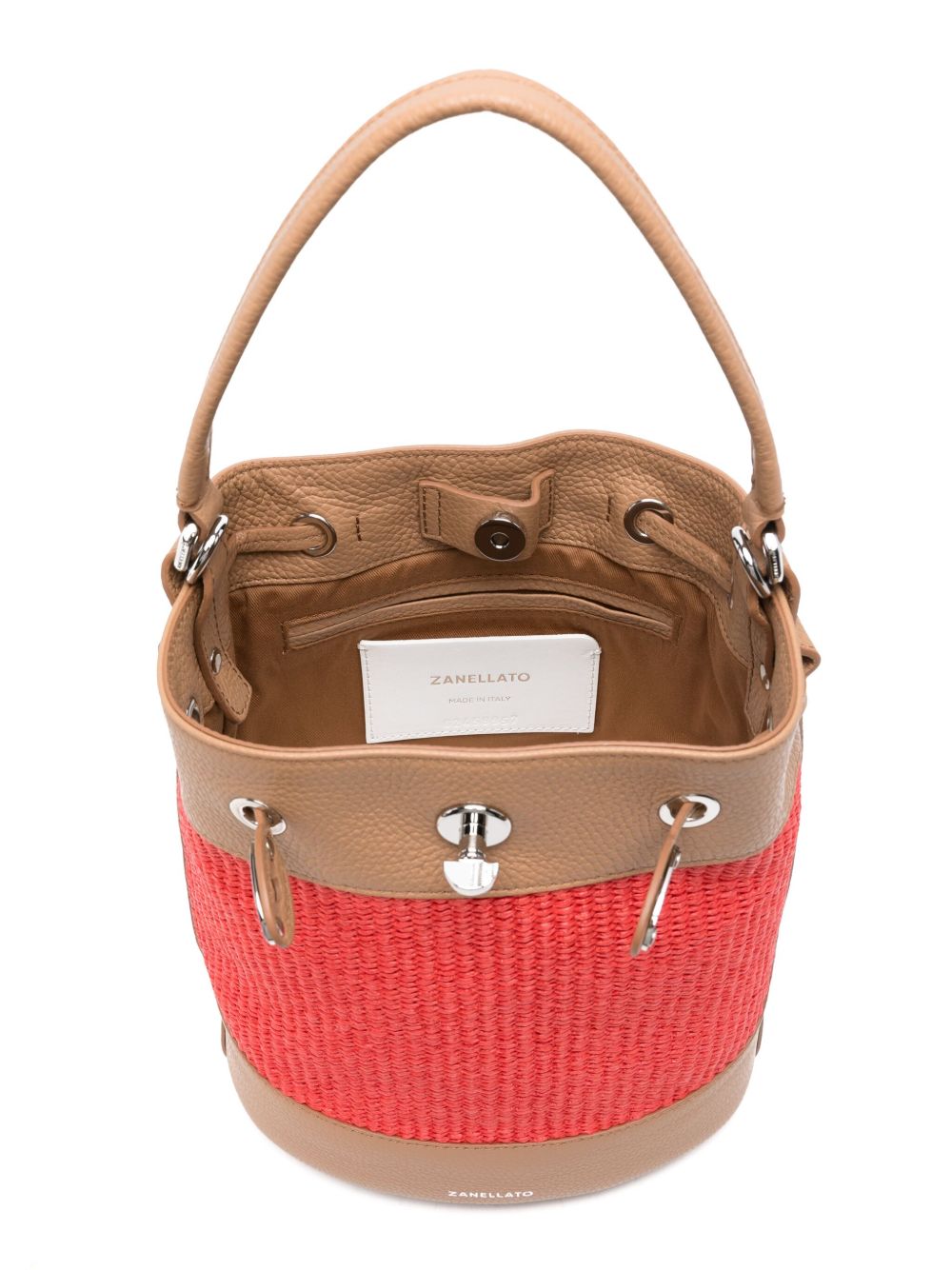 Zanellato Bucket Bag In Red