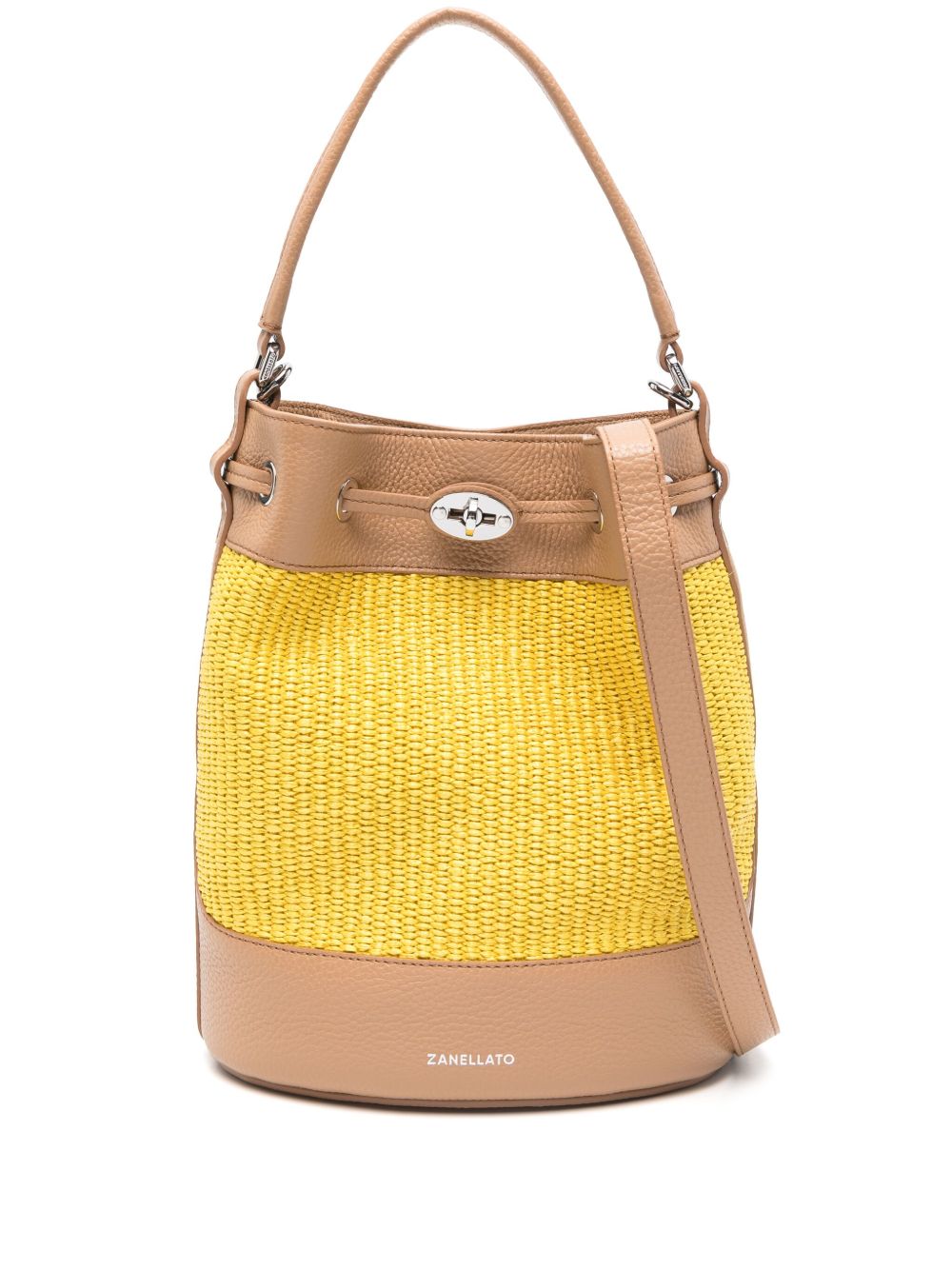 Zanellato Bucket Bag In Yellow