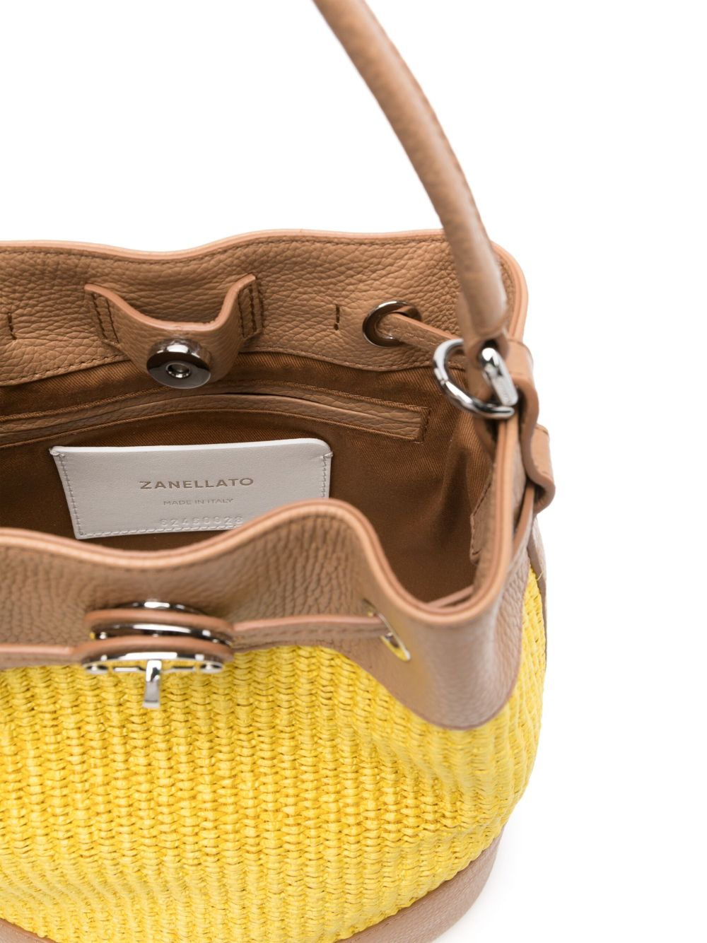 Zanellato Bucket Bag In Yellow