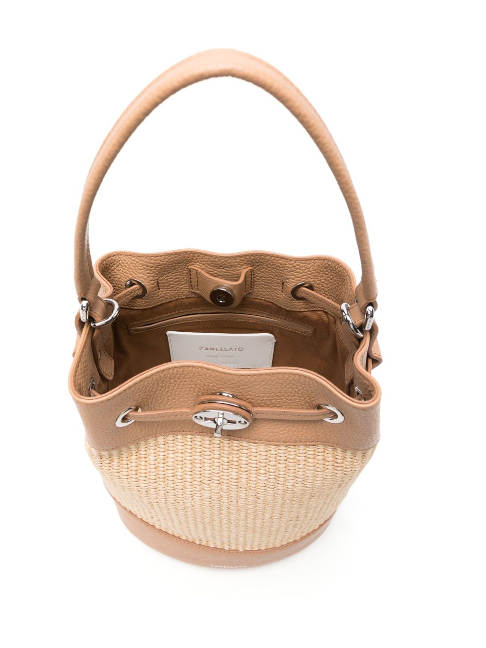 Zanellato Bucket Bag In Beige