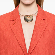 Harris Wharf London Single Breasted Jacket In Orange