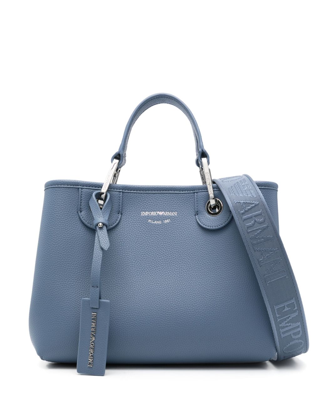 Emporio Armani Faux Leather Shopper Bag