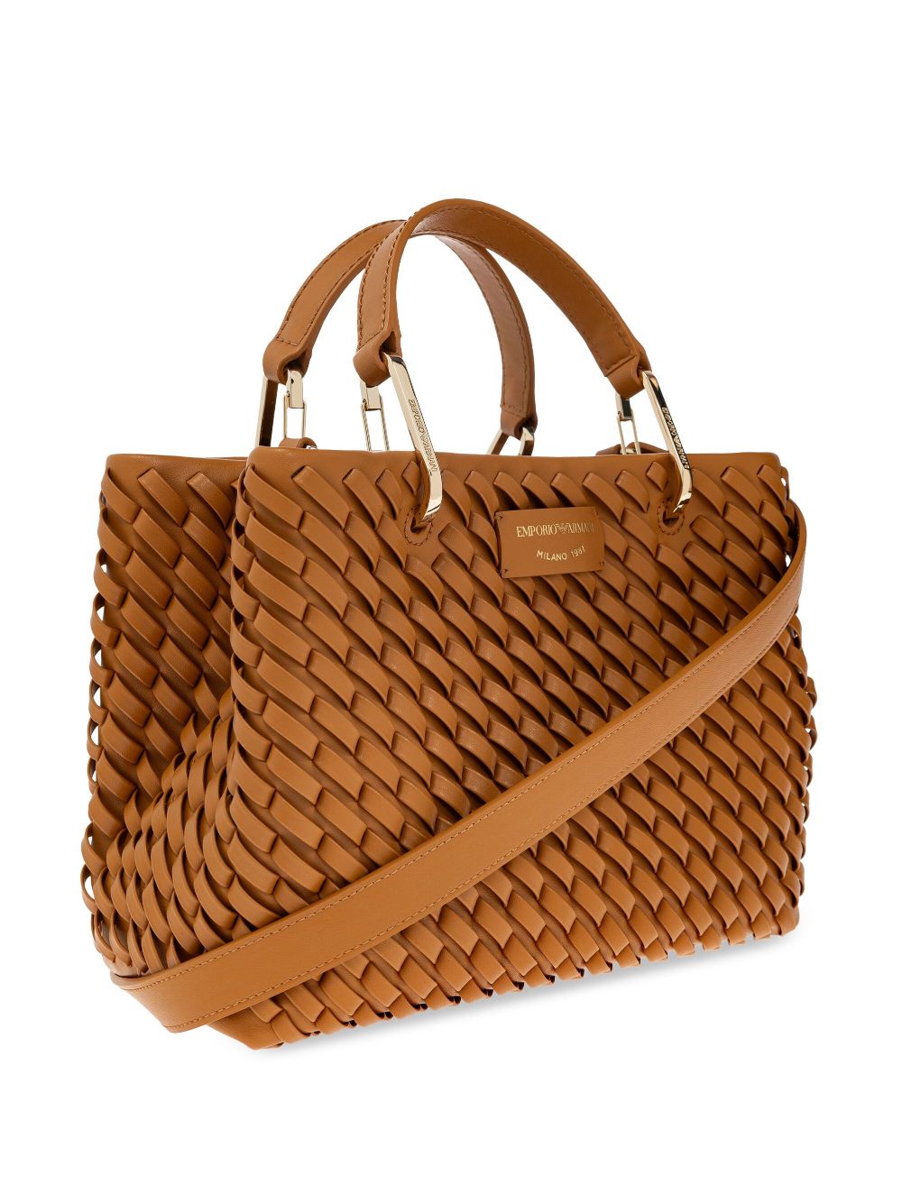 Emporio Armani Interwoven Shopper Bag