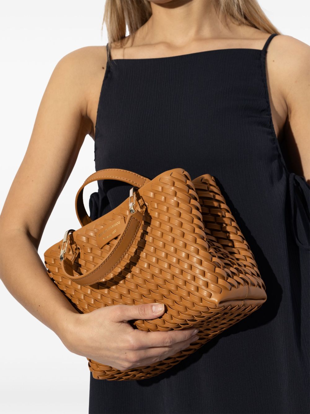 Emporio Armani Interwoven Shopper Bag