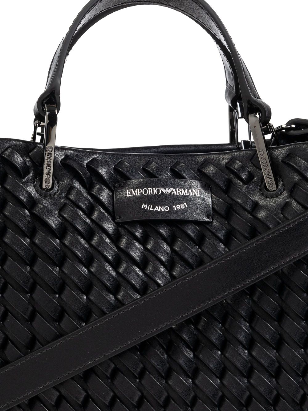 Emporio Armani Interwoven Shopper Bag