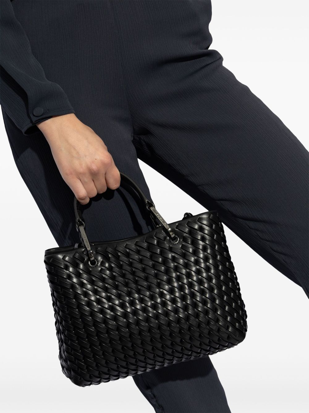 Emporio Armani Interwoven Shopper Bag