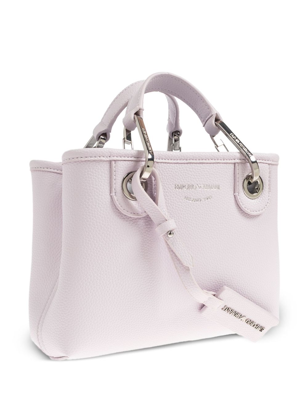 Emporio Armani Faux Leather Shopper Bag