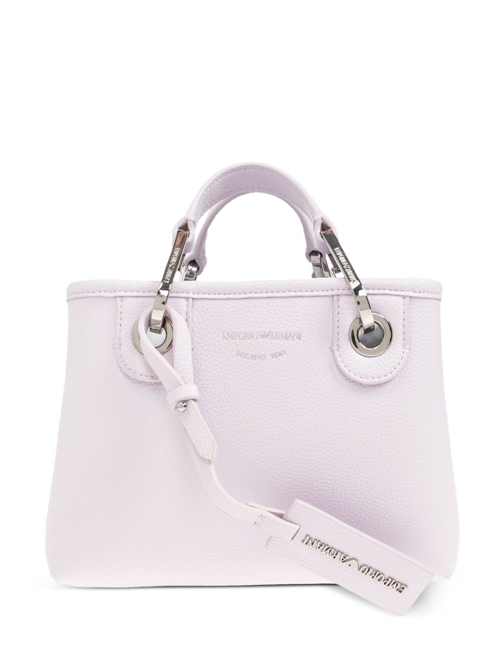 Emporio Armani Faux Leather Shopper Bag