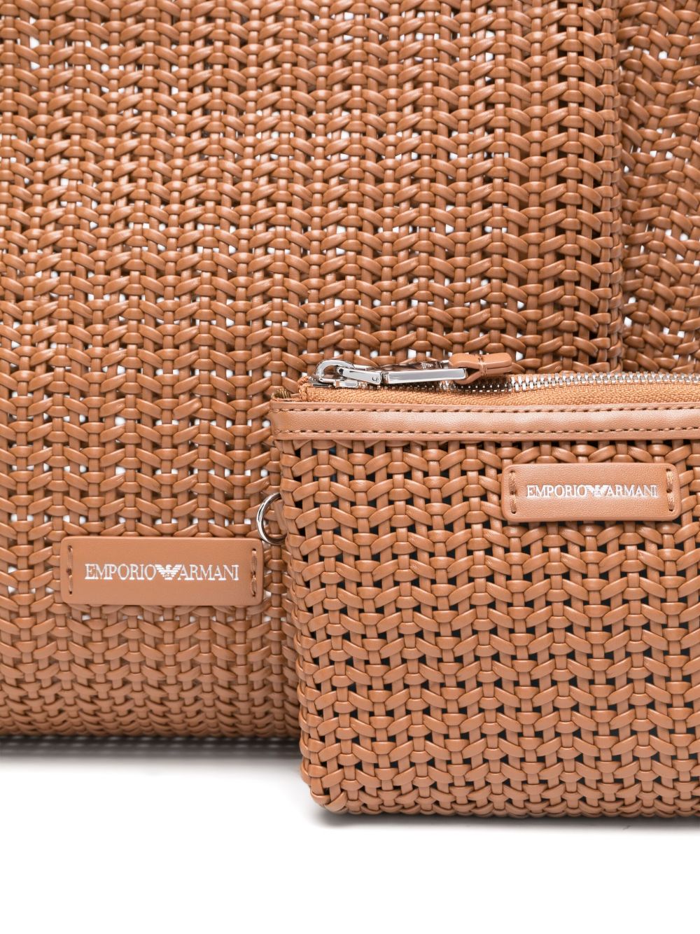 Emporio Armani Interwoven Shopper Bag