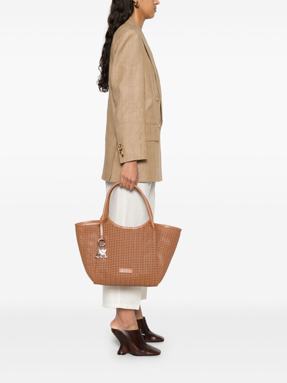 Emporio Armani Interwoven Shopper Bag