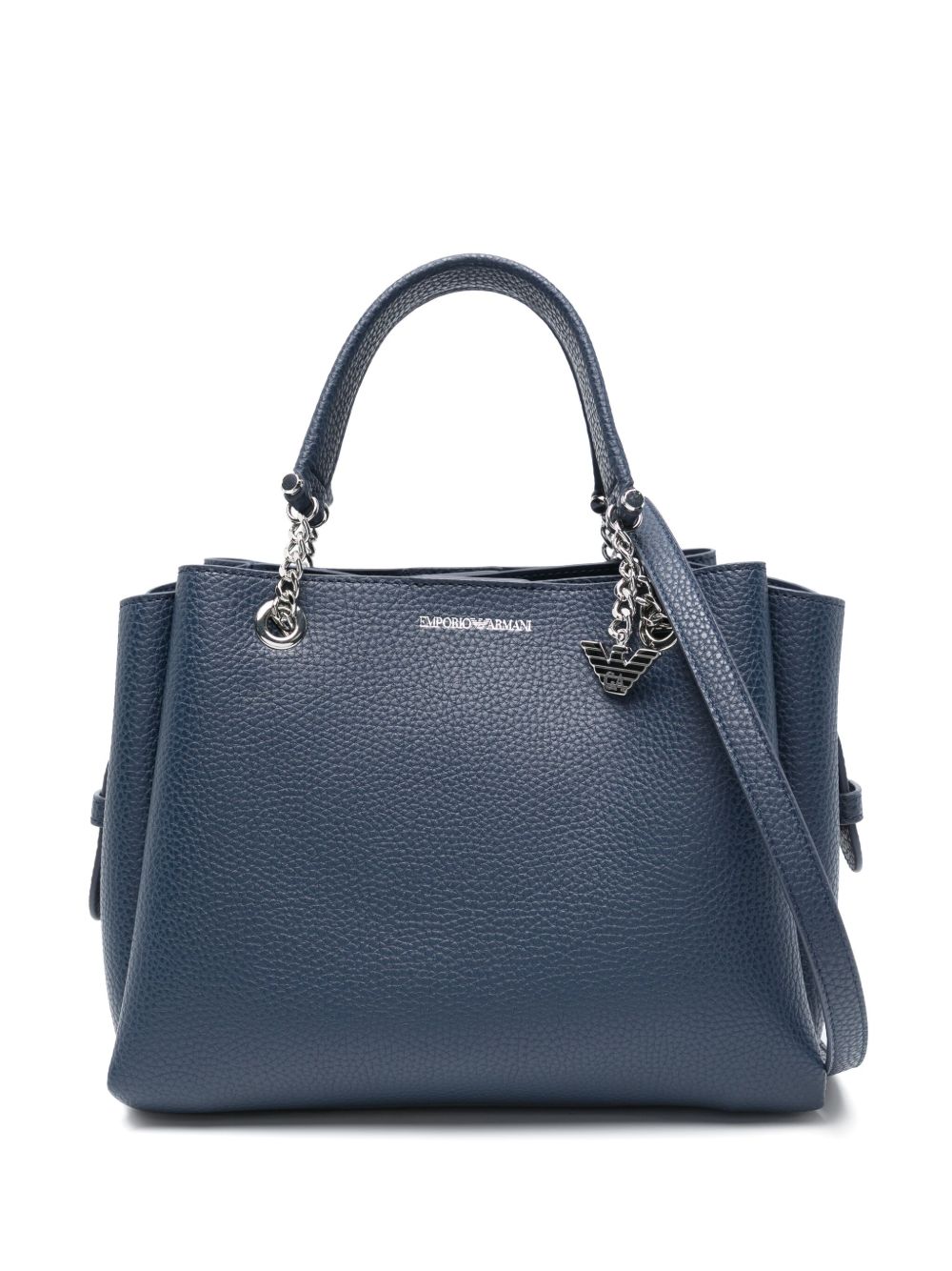 Emporio Armani Faux Leather Shopper Bag