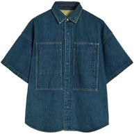 JIL SANDER PLUS Denim Shirt In Blue