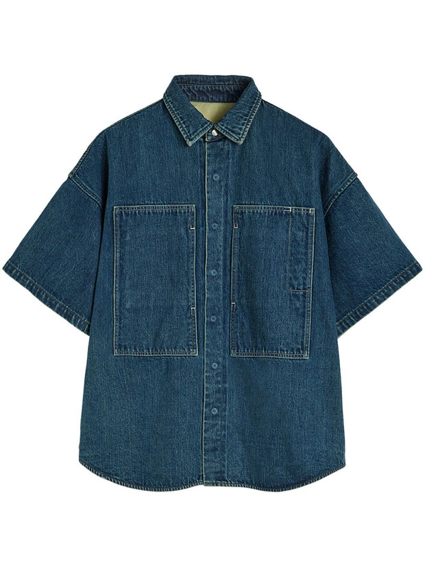 JIL SANDER PLUS Denim Shirt In Blue
