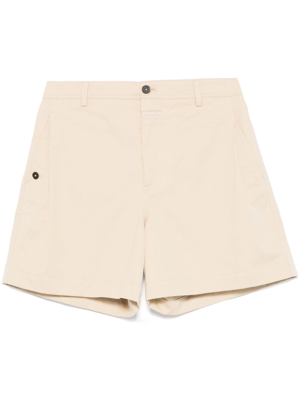 Closed Shorts In Beige