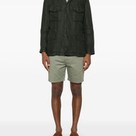 Boglioli Linen Jacket In Green