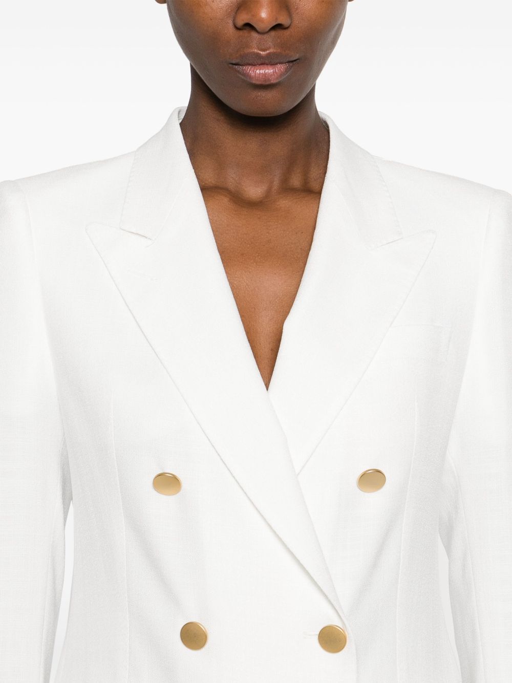 Tagliatore Double-breasted Jacket White
