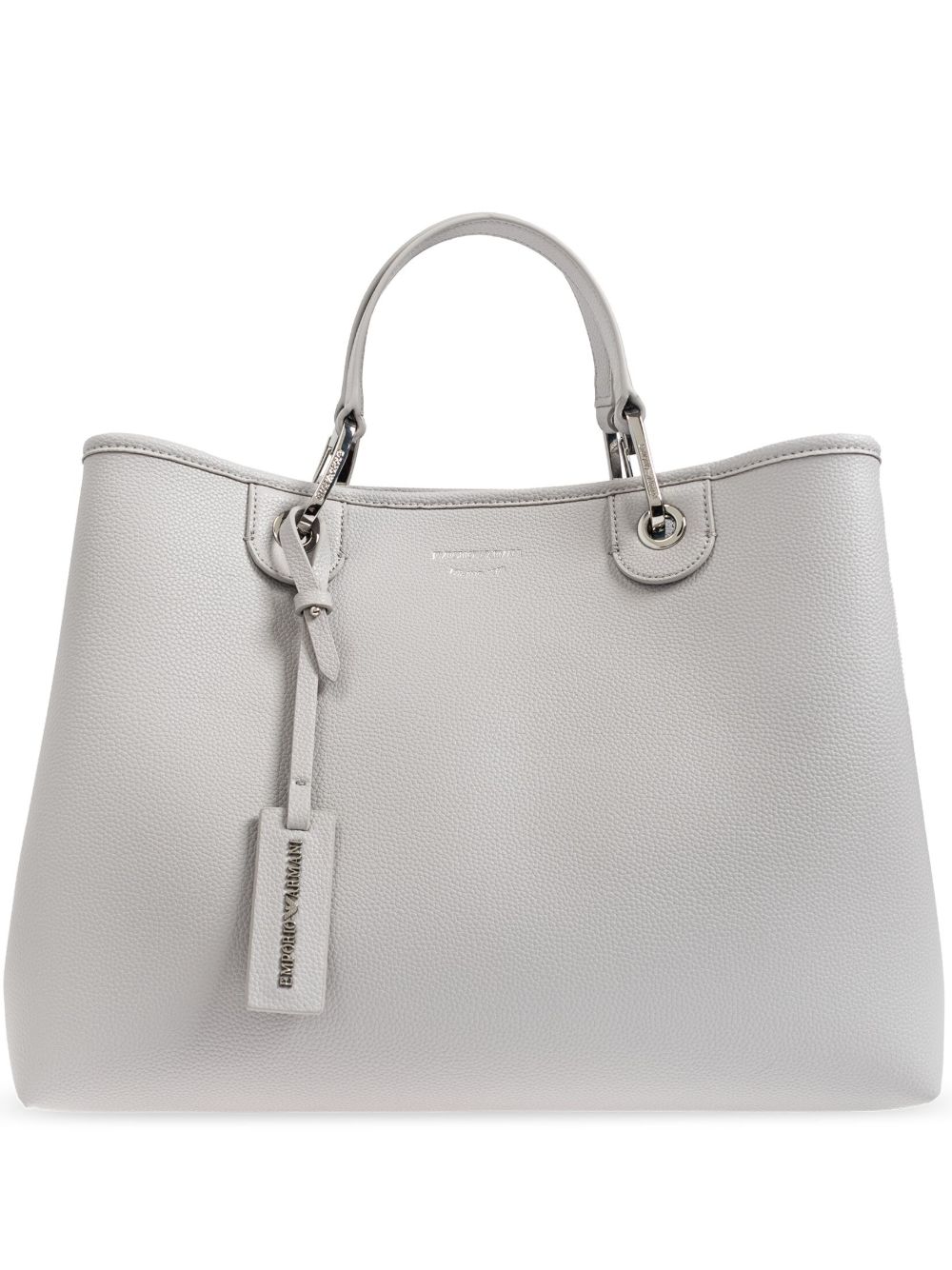 Emporio Armani Faux Leather Shopper Bag