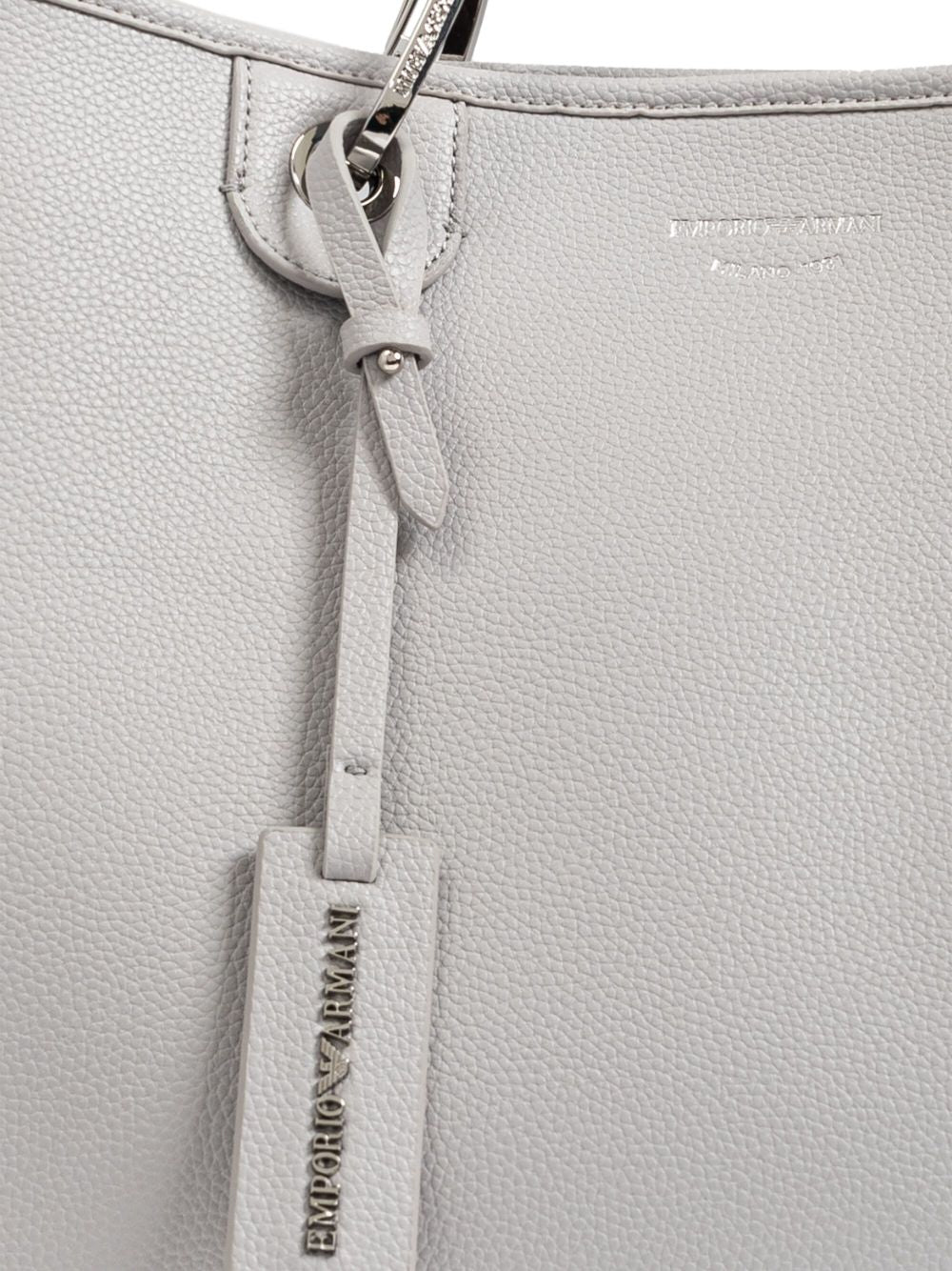 Emporio Armani Faux Leather Shopper Bag