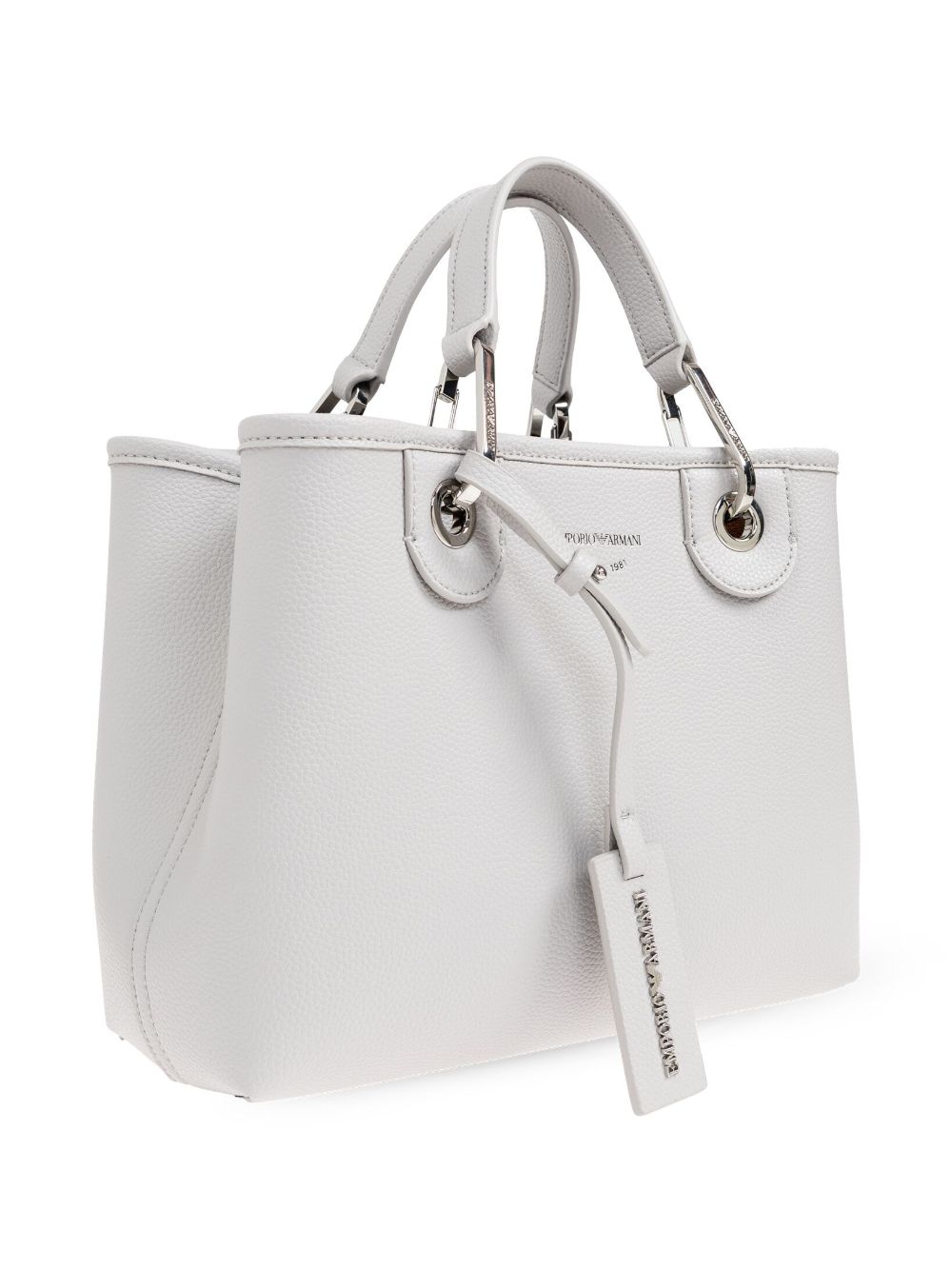 Emporio Armani Faux Leather Shopper Bag