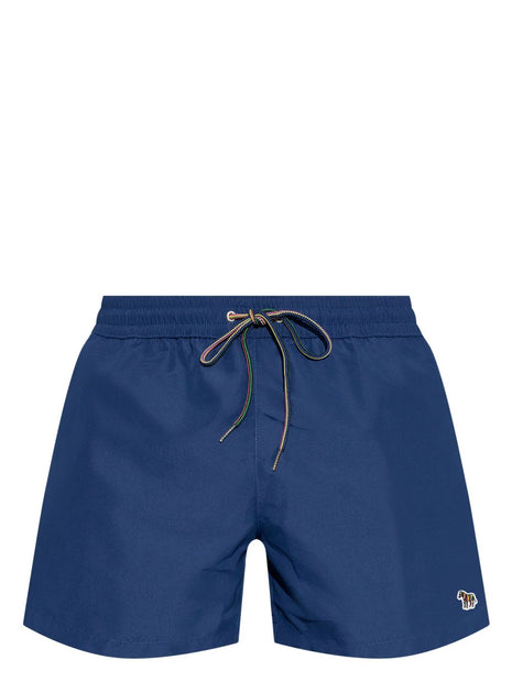 Paul Smith Swim Shorts In Blue