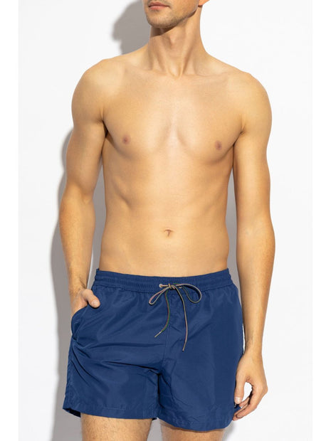 Paul Smith Swim Shorts In Blue