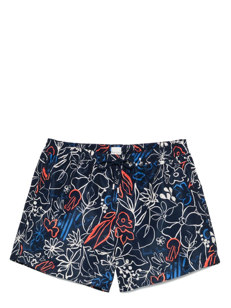 Paul Smith Swim Shorts In Blue