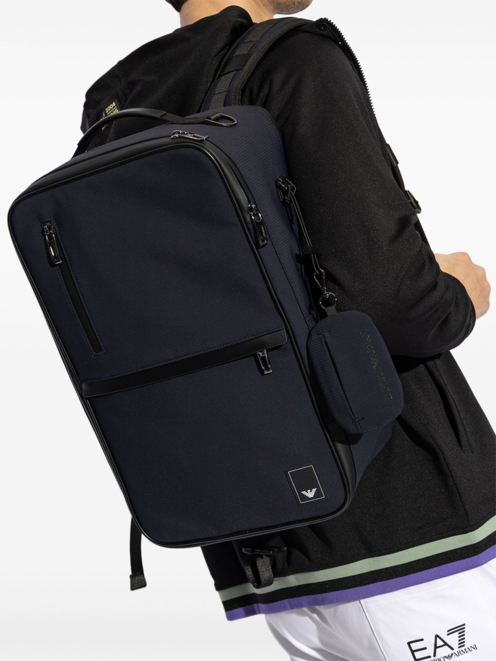 EMPORIO ARMANI CAPSULE Backpack With Logo Patch