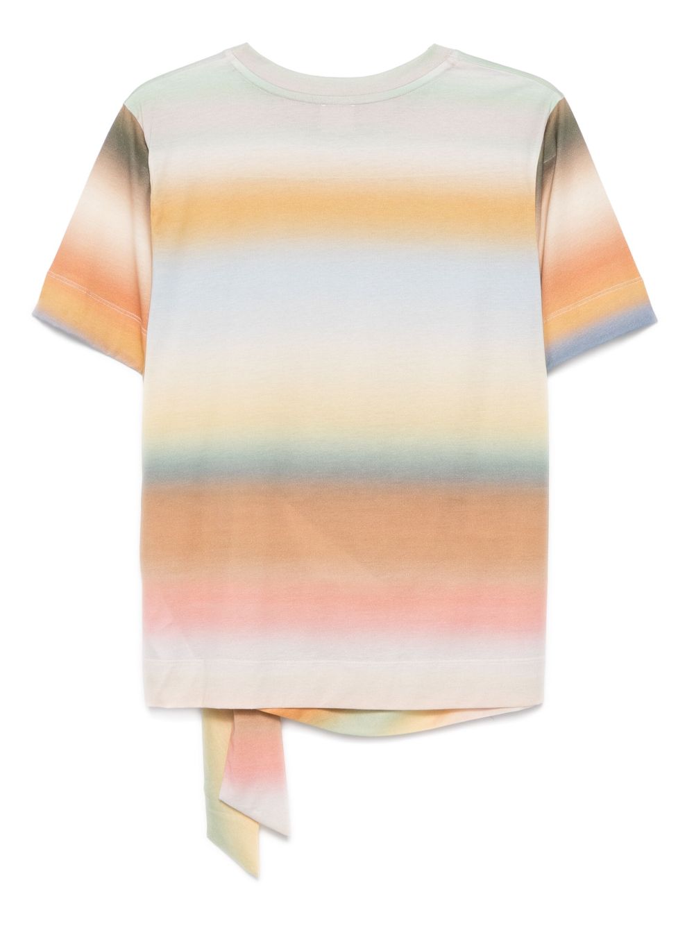 Paul Smith Side Tie T-shirt In MultiColour