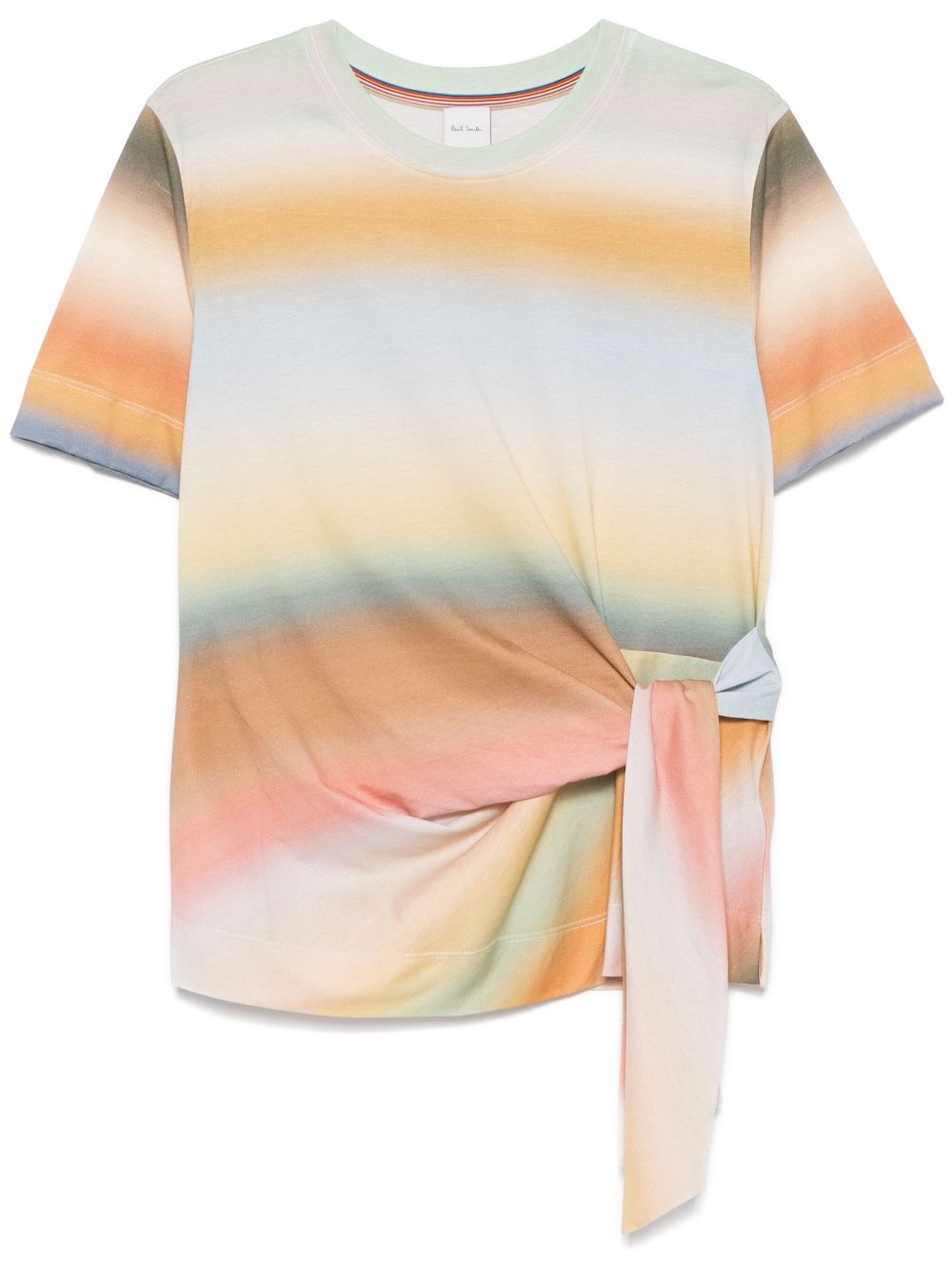 Paul Smith Side Tie T-shirt In MultiColour