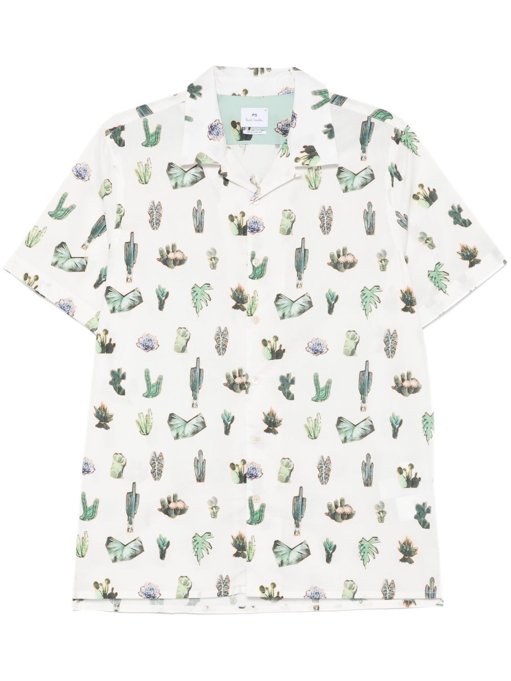 Paul Smith Printed Shirt In White