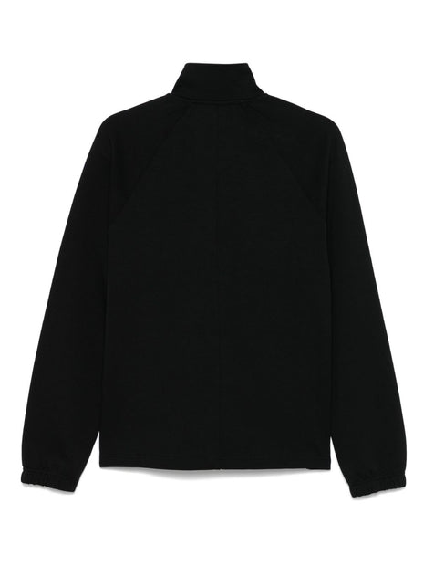 PS By Paul Smith Zip Front Sweatshirt In Black