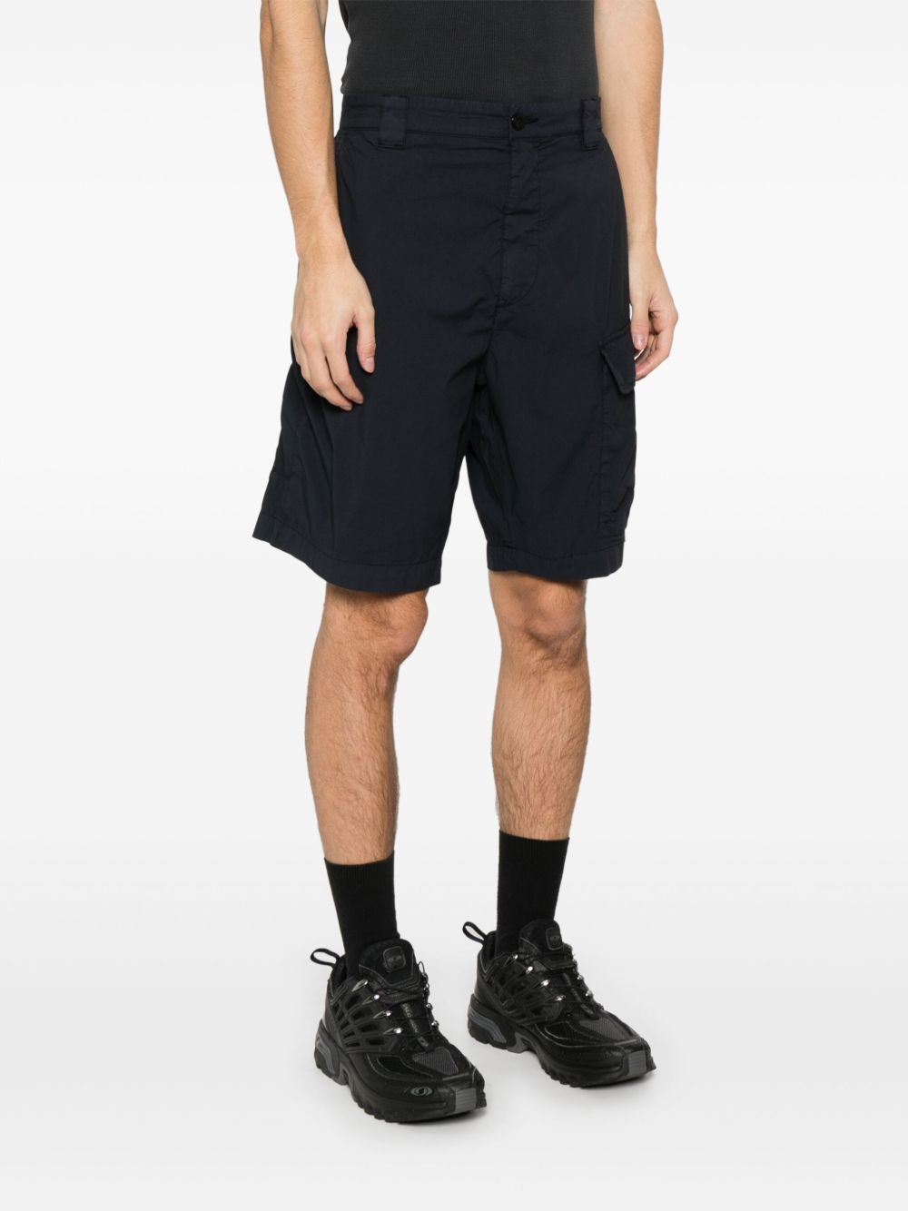 C.P. COMPANY Cargo Shorts In Blue