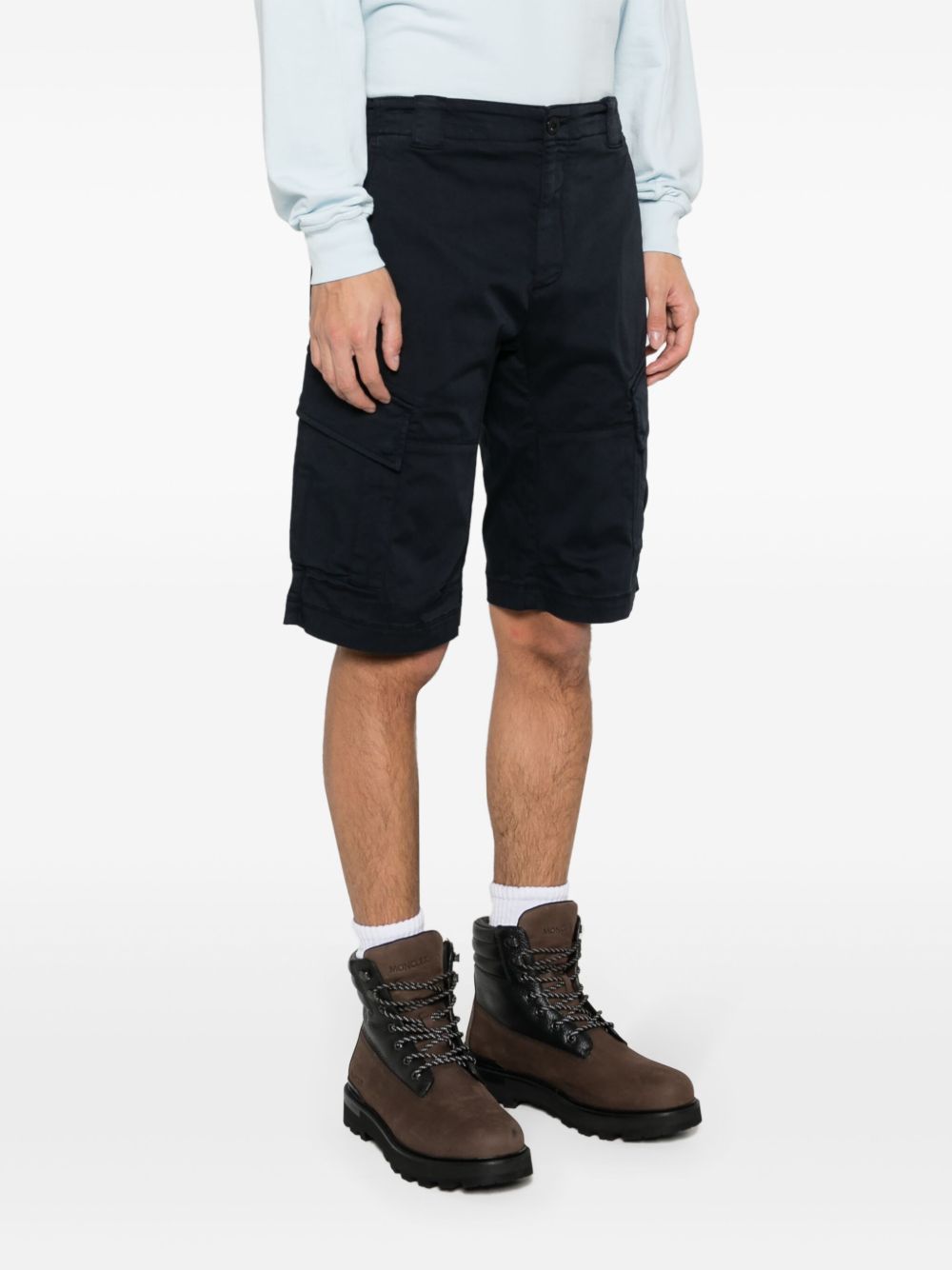 C.P. Company Cargo Shorts In Blue