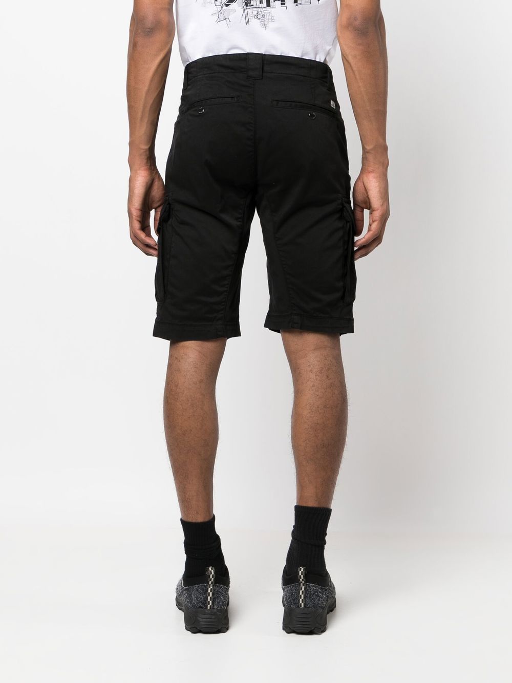 C.P. Company Cargo Shorts In Black