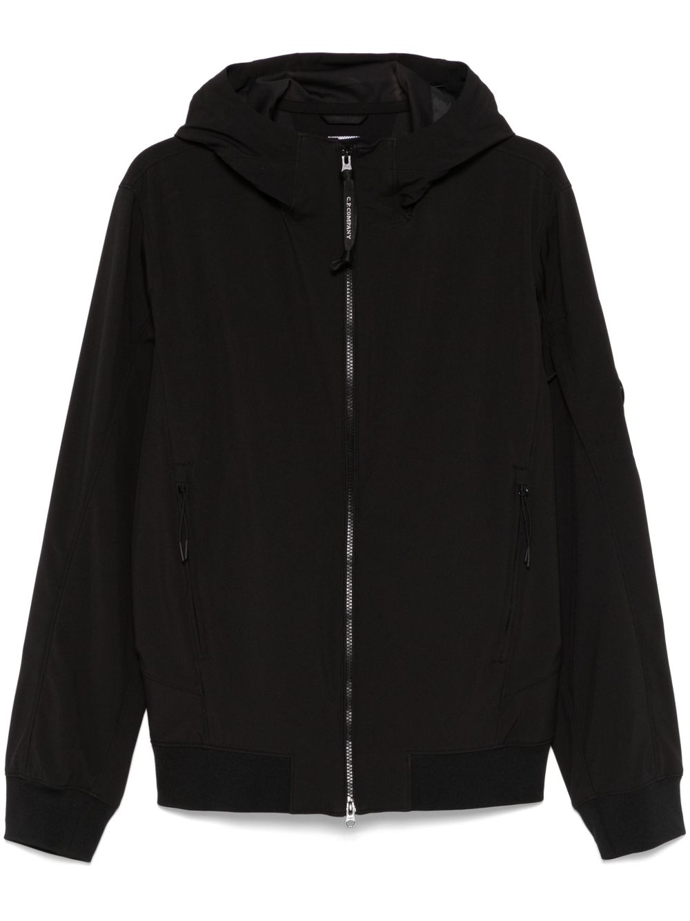 C.P. Company Hooded Jacket In Black