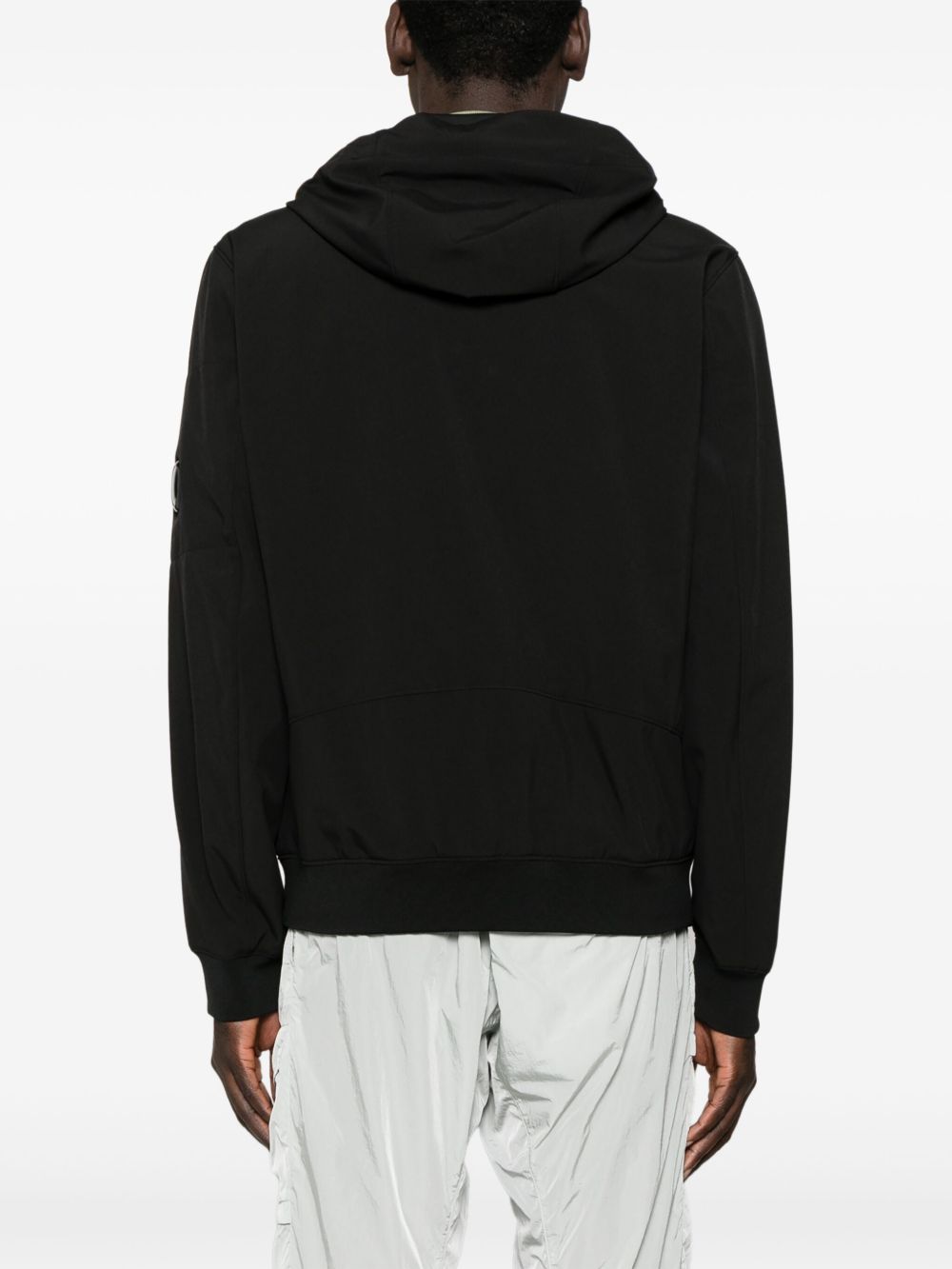 C.P. Company Hooded Jacket In Black